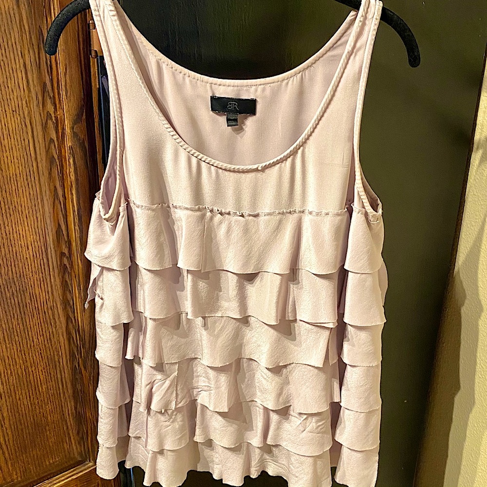 BR Ruffled dressy Tank Top